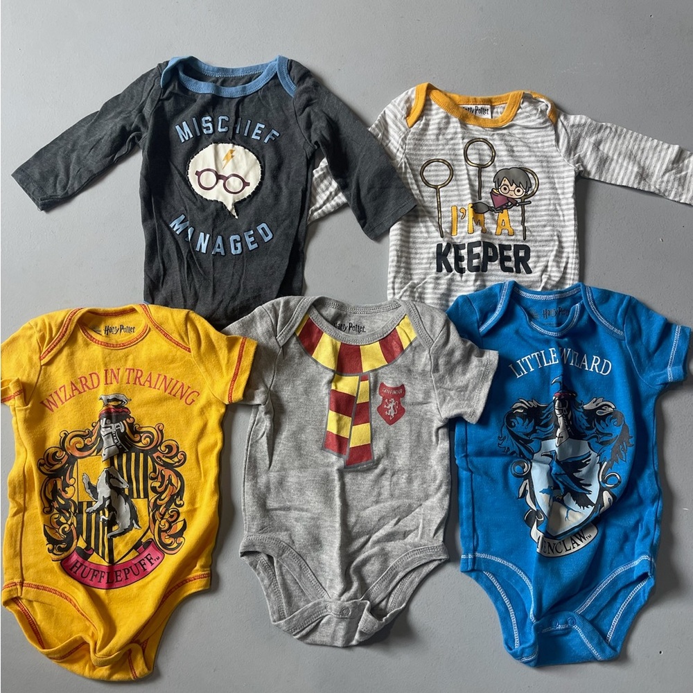 Harry Potter Baby Onesie Bundle